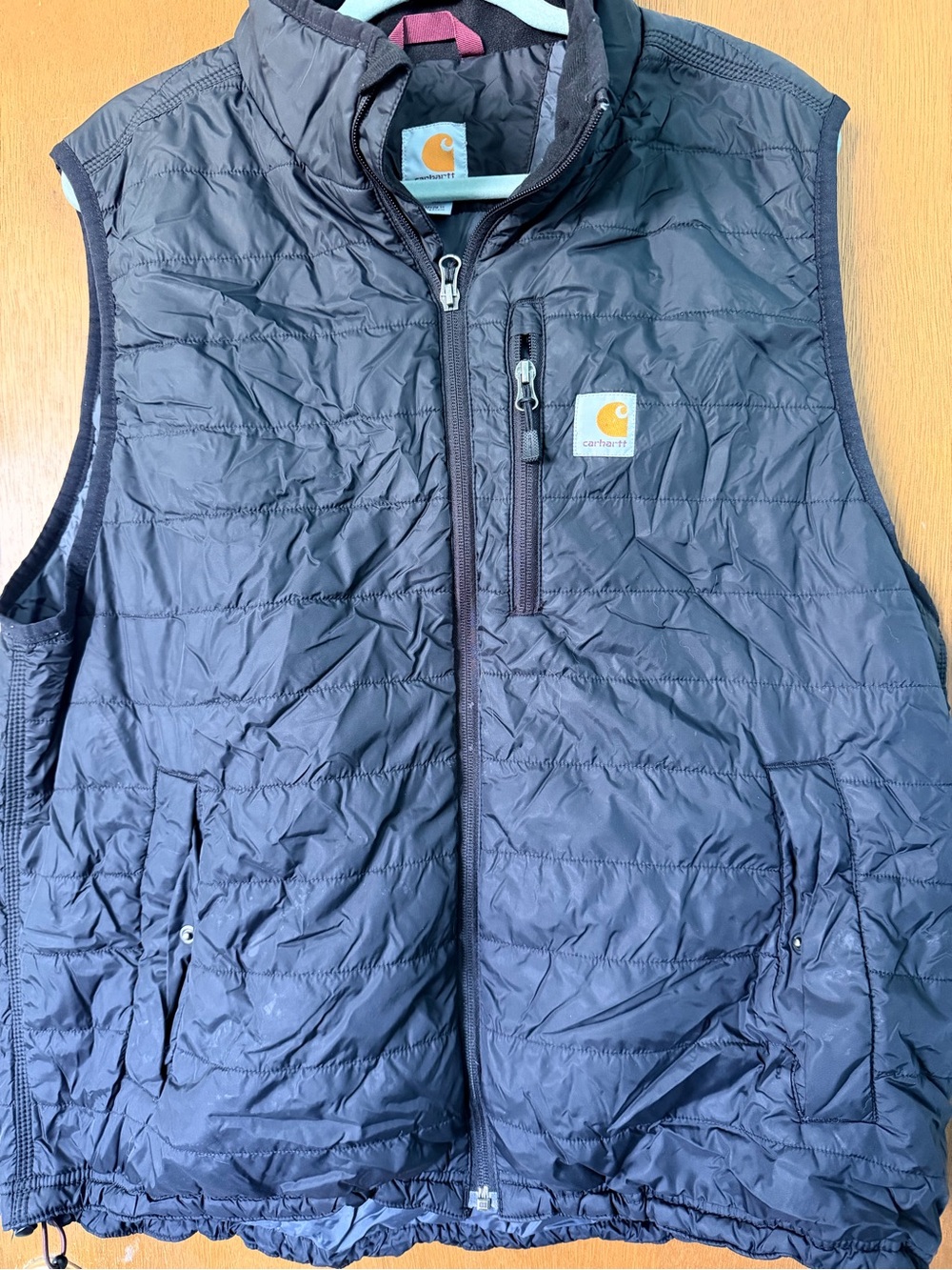 Carhartt Navy Quilted Vest